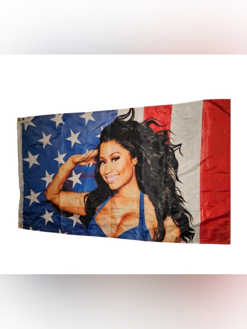 nikki minaj American flag tapestry